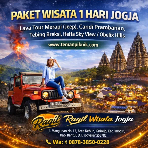 Paket Wisata Jogja 1 Hari Jogja