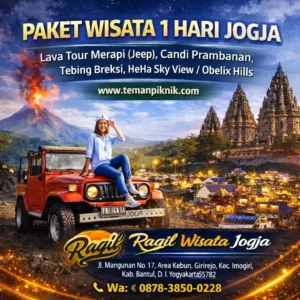Paket Wisata jogja 1 hari