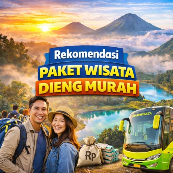 paket wisata Dieng murah